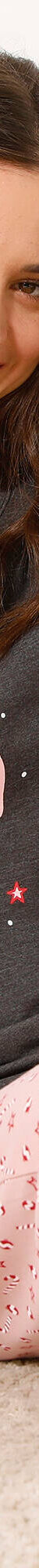 Pyjama pantalon imprimé chat (gris chiné / rose) Pyjama pantalon imprimé chat (gris chiné / rose)